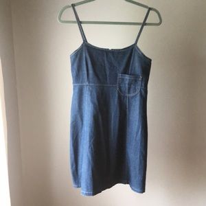 Vintage denim dress